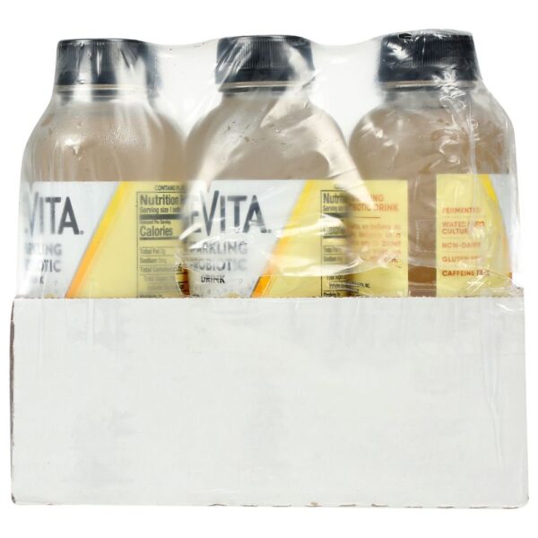 Kevita Organic Lemon Ginger Sparkling Probiotic Drink 15.2 Fluid Ounce 6 per case. - Image 6