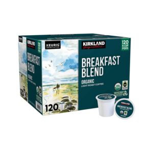 Kirkland Signature Coffee Breakfast Blend K-Cup Pod, 120-count