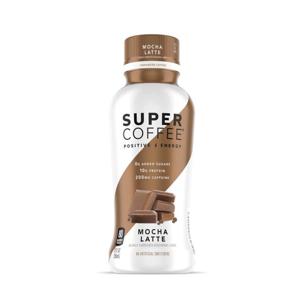 Kitu Super Coffee Mocha Protein Coffee 12 Pack 12 fl oz - Image 2