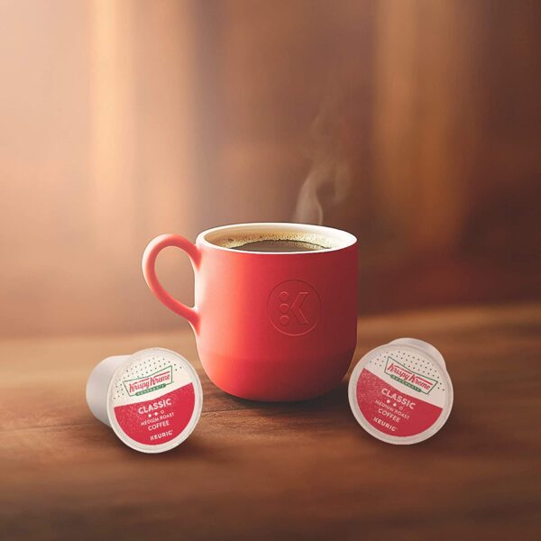 Krispy Kreme Classic, Single-Serve Keurig K-Cup Pods, Medium Roast Coffee, 96 Count - Image 8