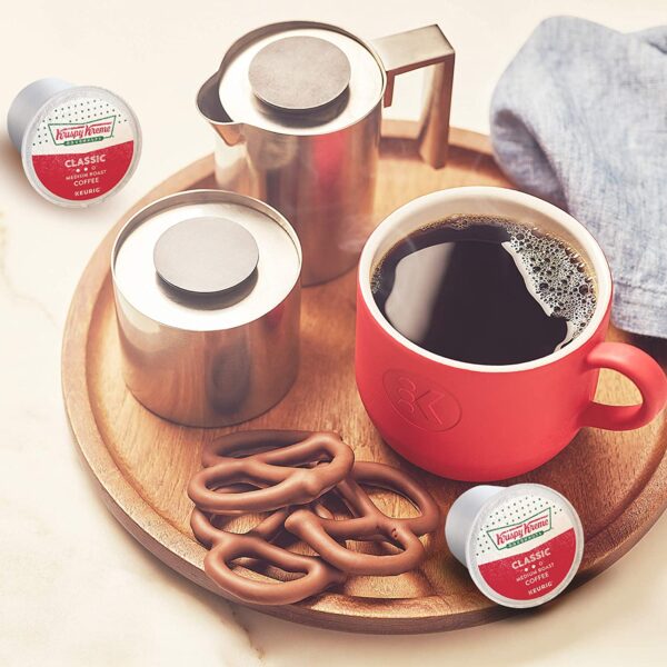 Krispy Kreme Classic, Single-Serve Keurig K-Cup Pods, Medium Roast Coffee, 96 Count - Image 9