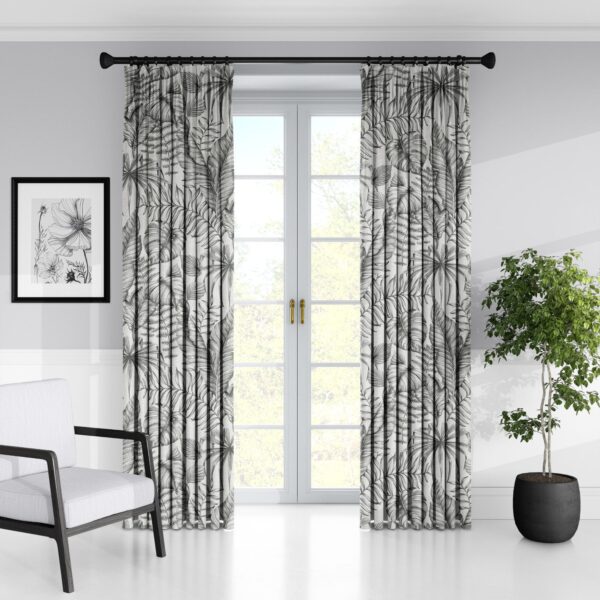 Liraz Black Coal Drapery - Image 2