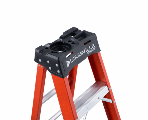 Ladder FS1412HD 12 ft. Fiberglass Step Ladder with 375 lbs. Load Capacity Type IAA Duty Rating - Image 3