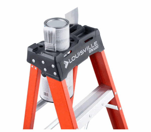 Ladder FS1412HD 12 ft. Fiberglass Step Ladder with 375 lbs. Load Capacity Type IAA Duty Rating - Image 7
