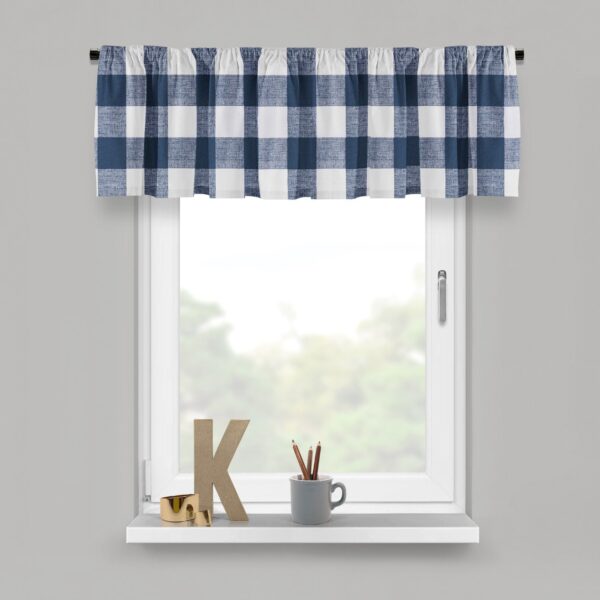 Lumberjack Check Indigo/White Drapery - Image 4
