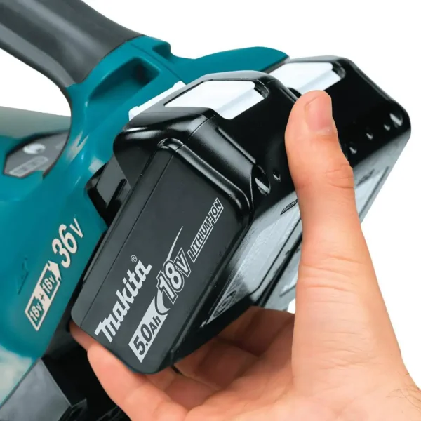 XBU02PT 120 MPH 473 CFM 18-Volt X2 (36-Volt) LXT Lithium-Ion Brushless Cordless Blower Kit with 2 Batteries 5.0Ah and Charger - Image 3