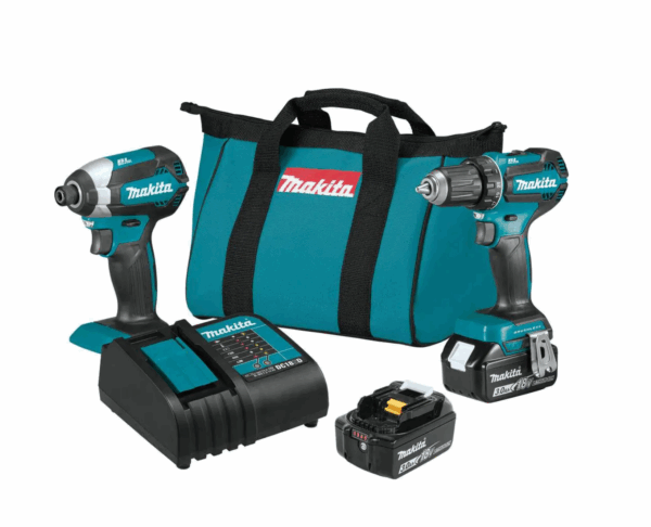 XT281S 18V LXT Lithium-ion Brushless Cordless 2-Piece Combo Kit 3.0Ah Driver-Drill/ Impact Driver