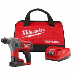 2416-21XC M12 FUEL 12V Lithium-Ion Brushless Cordless 5/8 in. SDS-Plus Rotary Hammer Kit with One 4.0Ah Battery and Bag