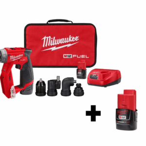 2505-22-48-11-2420 M12 FUEL 12-Volt Lithium-Ion Brushless Cordless 4-in-1 Installation 3/8 in. Drill Driver Kit W/ Bonus 2.0Ah Battery