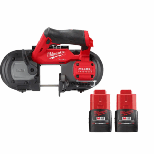 Band Saw 2529-20-48-11-2411 M12 FUEL 12V Lithium-Ion Cordless Compact With 1.5 Ah Battery Pack (2-Pack)