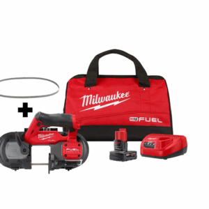 Band Saw 2529-21XC-48-39-0631 M12 FUEL 12V Lithium-Ion Cordless Compact Band Saw XC Kit with (4) Blades