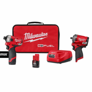 2551-22-2554-20 M12 FUEL SURGE 12V Lithium-Ion Brushless Cordless 1/4 in. Hex Impact Driver Compact Kit   M12 FUEL 3/8 in. Impact Wrench