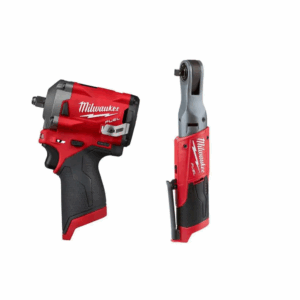 2554-20-2557-20 M12 FUEL 12V Lithium-Ion Brushless Cordless Stubby 3/8 in. Impact Wrench and Ratchet Kit (Tool-Only Kit)