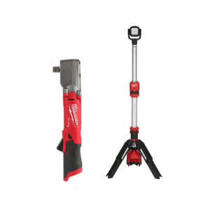 2565P-20-2132-20 M12 FUEL 12V Lithium-Ion Brushless Cordless 1/2 in. Right Angle Impact Wrench with M12 Rocket Stand Light