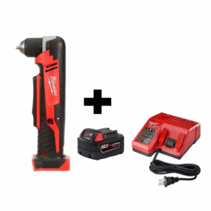 2615-20-48-59-1850 M18 18V Lithium-Ion Cordless 3/8 in. Right-Angle Drill with M18 Starter Kit with One 5.0 Ah Battery and Charger