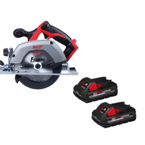 2630-20-48-11-1837 M18 18V Lithium-Ion Cordless 6-1/2 in. Circular Saw with Two 3.0 Ah Batteries