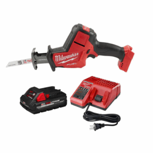 2719-20-48-59-1835 M18 FUEL 18-Volt Lithium-Ion Brushless Cordless HACKZALL Reciprocating Saw with 3.0 Ah Battery and Charger