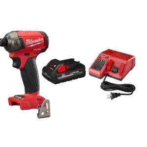 2760-20-48-59-1835 M18 FUEL SURGE 18V Lithium-Ion Brushless Cordless 1/4 in. Hex Impact Driver with 3.0Ah Battery and Charger