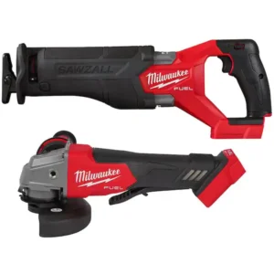 2821-20-2880-20 M18 FUEL GEN-2 18V Lithium-Ion Brushless Cordless SAWZALL Reciprocating Saw W/M18 FUEL 4-1/2 in. Grinder