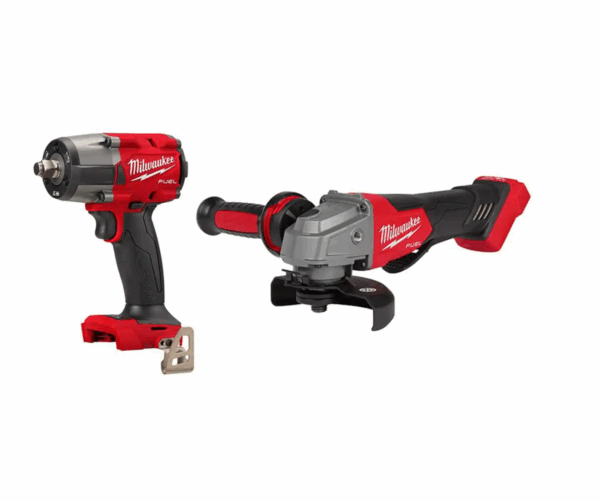 2962-20-2880-20 M18 FUEL Gen-2 18V Lithium-Ion Brushless Cordless Mid Torque 1/2 in. Impact Wrench with Friction Ring with Grinder