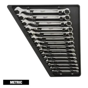 48-22-9515 Combination Metric Wrench Mechanics Tool Set (15-Piece)