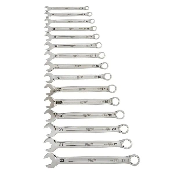 48-22-9515 48-22-9415 Combination SAE and 48-22-2710 Metric Wrench Mechanics Tool Set with Screwdriver Set (40-Piece) - Image 6
