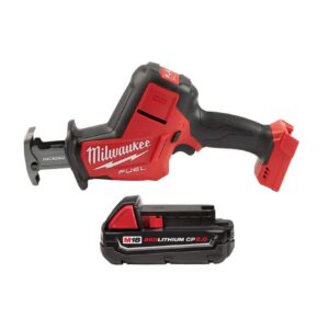 Reciprocating Saw 2719-20-48-11-1820 M18 FUEL 18-Volt Lithium-Ion Brushless Cordless HACKZALL with 2.0 Ah Battery