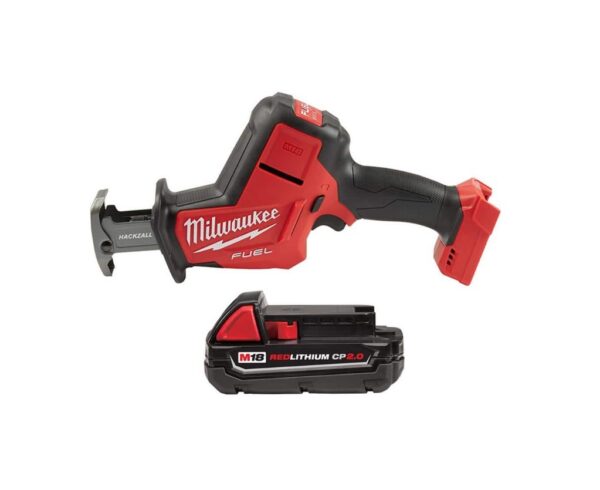 Reciprocating Saw 2719-20-48-11-1820 M18 FUEL 18-Volt Lithium-Ion Brushless Cordless HACKZALL with 2.0 Ah Battery