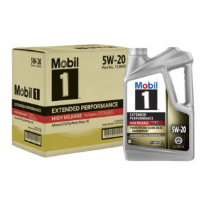 1  High Mileage Full Synthetic Motor Oil 5W-20, 5 qt (3 Pack)