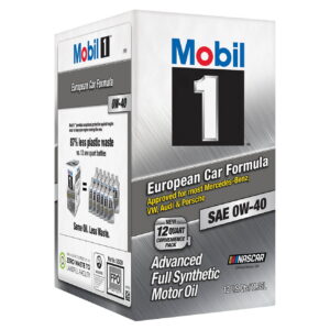 1 FS European Car Formula Full Synthetic Motor Oil 0W-40, 12 qt Bag in Box