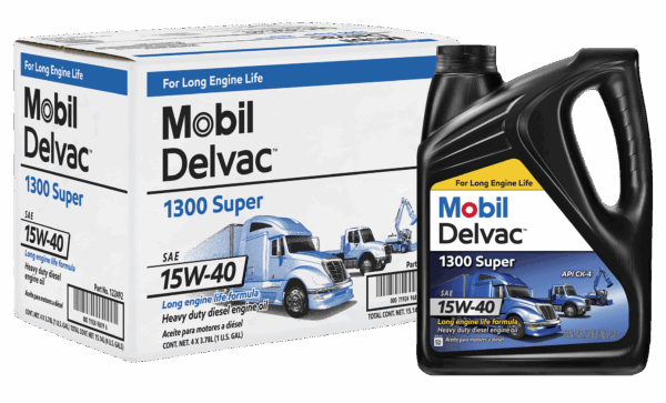 1300 Super Heavy Duty Synthetic Blend Diesel Engine Oil 15W-40, 1 Gal (4 pack)