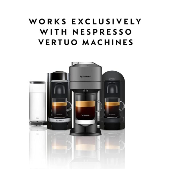 Nespresso Vertuo Melozio Decaffeinato, Medium Roast Espresso, 30 Count Coffee Capsules (VERTUO ONLY) - Image 5