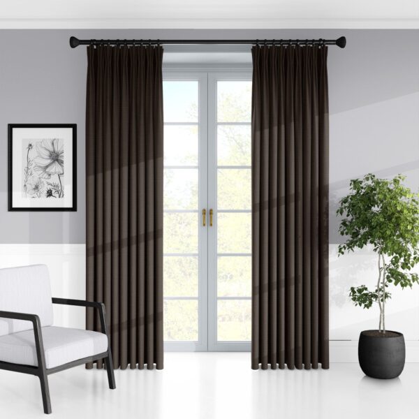 Nova Chocolate Drapery - Image 2