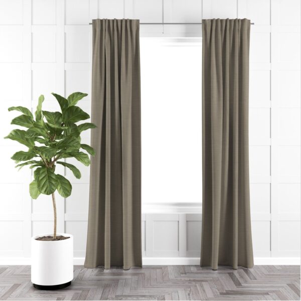 Nova Taupe Drapery - Image 5