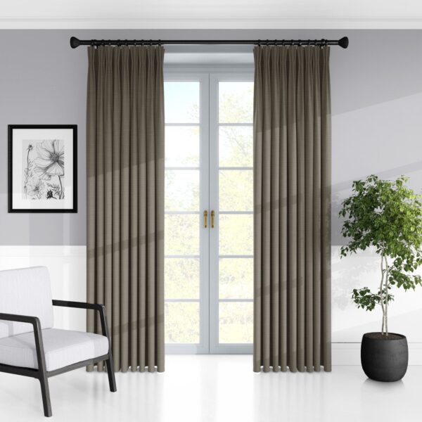 Nova Taupe Drapery - Image 2