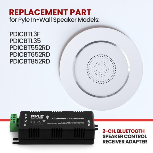 2-Ch. Bluetooth Speaker Control Receiver - Image 2