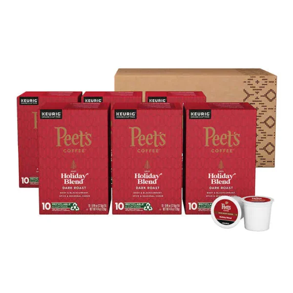 Peet??s Coffee Holiday Blend K-Cup Pod 60 count - Image 3