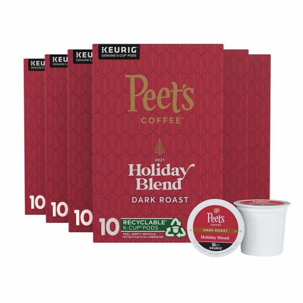 Peet??s Coffee Holiday Blend K-Cup Pod 60 count