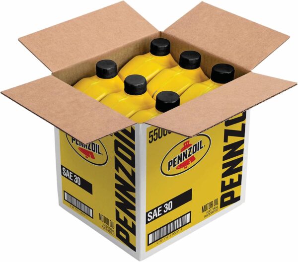 Conventional SAE 30 Motor Oil (1-Quart, Case of 6) - Image 6