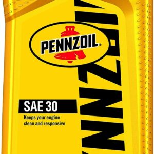 Conventional SAE 30 Motor Oil (1-Quart, Case of 6)