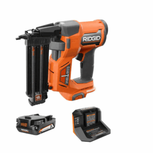 R09891K 18V Brushless Cordless 18-Gauge 2-1/8 in. Brad Nailer with CLEAN DRIVE Technology with 2.0 Ah Battery and Charger