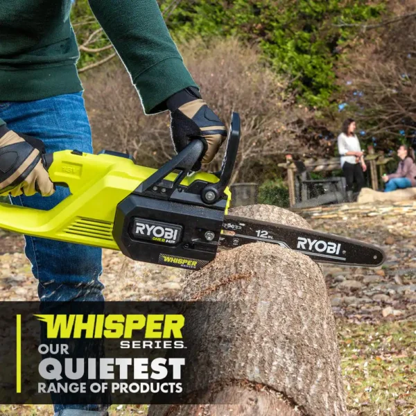 P2507BTL  HP 18V Brushless Whisper Series 12 in. Cordless Battery Chainsaw (Tool Only) - Image 5