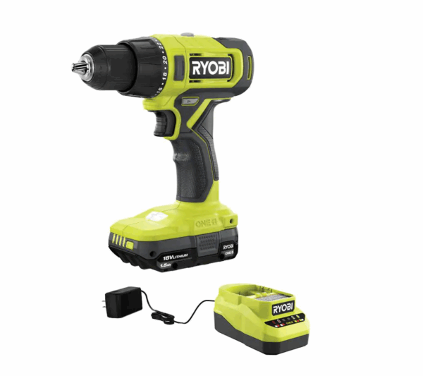 PCL206K1 ONE+ 18V Cordless 1/2 in. Drill/Driver Kit with (1) 1.5 Ah Battery and Charger