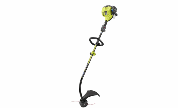 RY252CS 25 cc 2-Stroke Attachment Capable Full Crank Curved Shaft Gas String Trimmer