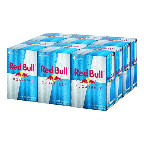 Red Bull Energy Drink Sugar Free 12 Fl Oz (24 Pack) - Image 6