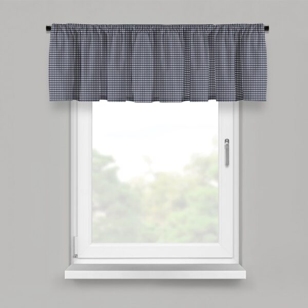 Rockton Check Indigo Drapery - Image 4
