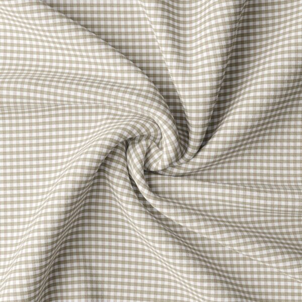Rockton Check Taupe Drapery - Image 6