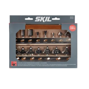 91015 15PC Router Bit Set