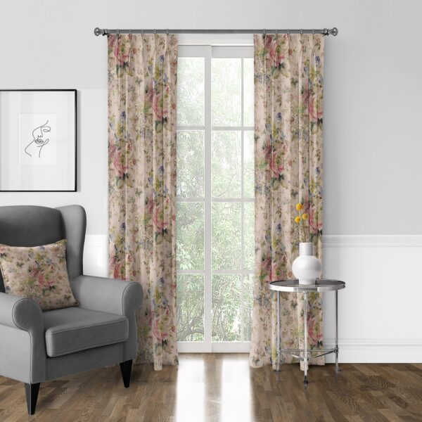 Athena Linen Blush Drapery - Image 6