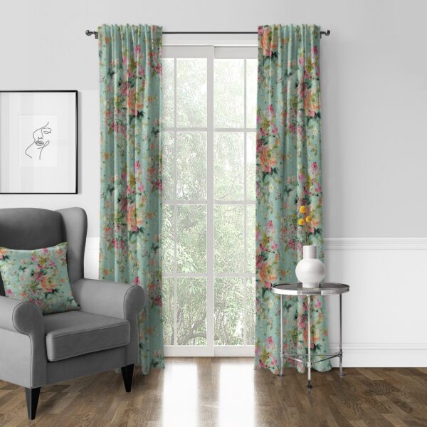 Athena Linen Eggshell Drapery - Image 5